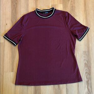 SHEIN Burgundy Top